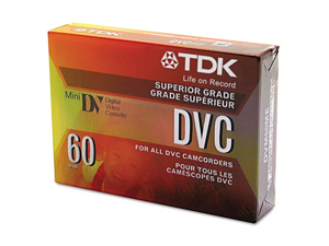 TDK Mini Digital Video Cassette, 60 Minutes TDK37140 TDK Mini Digital Video Cassette, 60 Minutes TDK37140