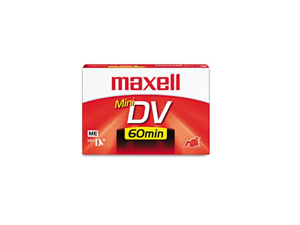Maxell Premium Grade Mini DV Camcorder Tape Cassette, 60 Minutes Maxell Premium Grade Mini DV Camcorder Tape Cassette, 60 Minutes