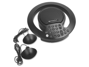 Aura SoHo Plus Conference Phone 3 Built-In/2 External Microphones Black Aura SoHo Plus Conference Phone 3 Built-In/2 External Microphones Black