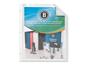 Sheet Protector Top Loading 10 Pockets 9"x11" Clear Sheet Protector Top Loading 10 Pockets 9"x11" Clear