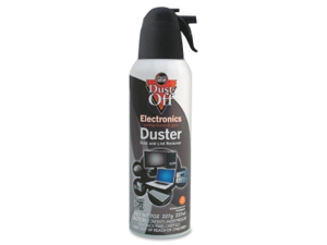 Falcon DPSM Dust-Off Electronics Dust Remover Moisture-free, Ozone-safe - 1 Each - Black, White Falcon DPSM Dust-Off Electronics Dust Remover Moisture-free, Ozone-safe - 1 Each - Black, White