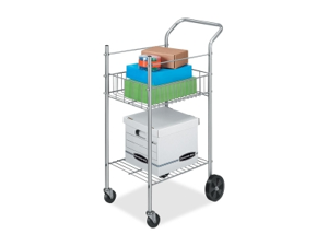 Mail Cart Holds 75 Ltr/Lgl Fldrs 19-1/2"x26"x40-1/4" CE Mail Cart Holds 75 Ltr/Lgl Fldrs 19-1/2"x26"x40-1/4" CE