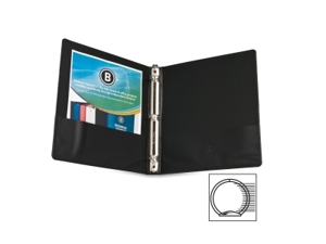 Standard View Binder 1" Capacity 11"x8-1/2" Black Standard View Binder 1" Capacity 11"x8-1/2" Black