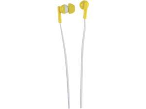 MANHATTAN Yellow 178297 3.5mm Connector Earbuds - MANHATTAN Yellow 178297 3.5mm Connector Earbuds -