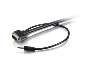 C2G 3ft Select VGA + 3.5mm A/V Cable M/M C2G 3ft Select VGA + 3.5mm A/V Cable M/M