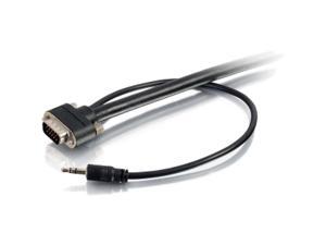 C2G 50226 10ft Select VGA + 3.5mm A/V Cable M/M C2G 50226 10ft Select VGA + 3.5mm A/V Cable M/M