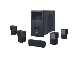 Pyle PHSA5 5.1 Speaker System - 100 W RMS - Piano Black Pyle PHSA5 5.1 Speaker System - 100 W RMS - Piano Black