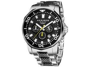 Akribos XXIV Men's Stainless Steel Divers Chronograph Watch Akribos XXIV Men's Stainless Steel Divers Chronograph Watch