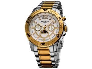 Akribos XXIV Men's Swiss Quartz Divers Multifunction Bracelet Watch Akribos XXIV Men's Swiss Quartz Divers Multifunction Bracelet Watch