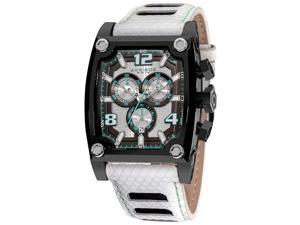 Akribos XXIV Men's Explorer Swiss Chronograph Leather Strap Watch Akribos XXIV Men's Explorer Swiss Chronograph Leather Strap Watch