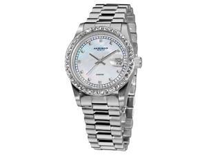 Akribos XXIV Men's Diamond Quartz Bracelet Watch Akribos XXIV Men's Diamond Quartz Bracelet Watch