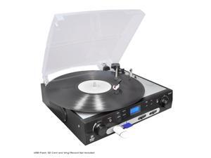 Pyle RBPLTTB9U USB Turntable with direct-to-digital USB/SD Card Encoder & Built-in AM/FM Radio conversion Pyle RBPLTTB9U USB Turntable with direct-to-digital USB/SD Card Encoder & Built-in AM/FM Radio conversion