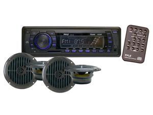 Pyle - In-Dash Marine AM/FM PLL Tuning Radio w/ USB/SD/MMC Reader Pyle - In-Dash Marine AM/FM PLL Tuning Radio w/ USB/SD/MMC Reader