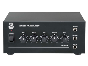 PyleHome - 40 Watt Power Amplifier w/ 25 & 70 Volt Output PyleHome - 40 Watt Power Amplifier w/ 25 & 70 Volt Output