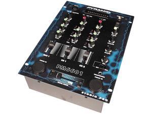 Pyramid - 2 Channel 4 Source Stereo Dj Mixer W/Punch Effect Pyramid - 2 Channel 4 Source Stereo Dj Mixer W/Punch Effect
