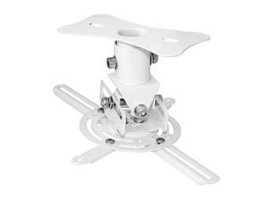 Universal Projector Ceiling Mount Bracket with Rotation &Tilt Adjustments 100% Assembled & Quick Release Mechanism (White) Universal Projector Ceiling Mount Bracket with Rotation &Tilt Adjustments 100% Assembled & Quick Release Mechanism (White)