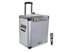 Battery Powered Portable PA System W/Ipod Docking Station Battery Powered Portable PA System W/Ipod Docking Station