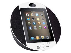 PyleHome - iPod/iPhone iPad Touch Screen Dock with Built-In FM Radio/Alarm Clock (White) PyleHome - iPod/iPhone iPad Touch Screen Dock with Built-In FM Radio/Alarm Clock (White)
