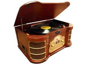PyleHome - Classical Turntable with AM/FM Radio/ CD/ Cassette/ USB Recording & iPod Player PyleHome - Classical Turntable with AM/FM Radio/ CD/ Cassette/ USB Recording & iPod Player