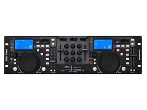 PylePro - Rack Mount Professional Dual DJ Controller with Scratch, Loop, Mixer, USB, and SD Card Player PylePro - Rack Mount Professional Dual DJ Controller with Scratch, Loop, Mixer, USB, and SD Card Player