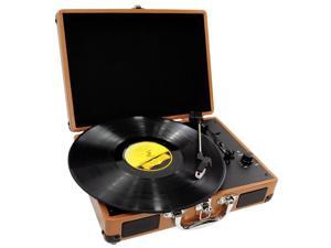 PylePro - Retro Belt-Drive Turntable With USB-to-PC Connection, Rechargeable Battery PylePro - Retro Belt-Drive Turntable With USB-to-PC Connection, Rechargeable Battery