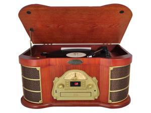 PyleHome - Classical Turntable with AM/FM Radio CD/Cassette & USB Recording PyleHome - Classical Turntable with AM/FM Radio CD/Cassette & USB Recording