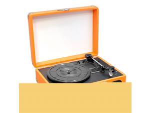 PylePro - Retro Belt-Drive Turntable With USB-to-PC Connection, Rechargeable Battery (Orange Color) PylePro - Retro Belt-Drive Turntable With USB-to-PC Connection, Rechargeable Battery (Orange Color)