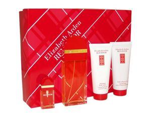 Red Door by Elizabeth Arden for Women - 4 Pc Gift Set 3.3oz EDT Spray, 3.3oz Perfumed Body Lotion, 3.3oz Bath and Shower Gel, 10ml EDT Spray Mini Red Door by Elizabeth Arden for Women - 4 Pc Gift Set 3.3oz EDT Spray, 3.3oz Perfumed Body Lotion, 3.3oz Bath and Shower Gel, 10ml EDT Spray Mini