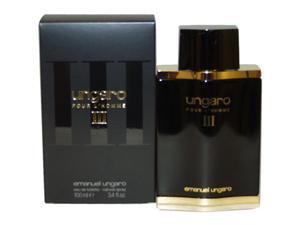 Ungaro III by Emanuel Ungaro for Men - 3.4 oz EDT Spray Ungaro III by Emanuel Ungaro for Men - 3.4 oz EDT Spray