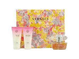 Versace Bright Crystal by Versace for Women - 3 Pc Gift Set 1.7oz EDT Spray, 1.7oz Perfumed Bath and Shower Gel, 1.7oz Perfumed Body Lotion Versace Bright Crystal by Versace for Women - 3 Pc Gift Set 1.7oz EDT Spray, 1.7oz Perfumed Bath and Shower Gel, 1.7oz Perfumed Body Lotion