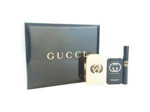 Gucci Guilty by Gucci for Women - 3 Pc Gift Set 2.5oz EDT Spray, 3.3oz Perfumed Body Lotion, 0.25oz EDT Spray Gucci Guilty by Gucci for Women - 3 Pc Gift Set 2.5oz EDT Spray, 3.3oz Perfumed Body Lotion, 0.25oz EDT Spray