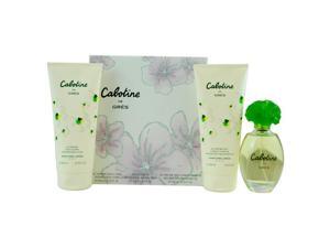 Cabotine by Gres for Women - 3 Pc Gift Set 3.4oz EDT Spray, 6.76oz Perfumed Body Lotion, 6.76oz Perfumed Bath and Shower Gel Cabotine by Gres for Women - 3 Pc Gift Set 3.4oz EDT Spray, 6.76oz Perfumed Body Lotion, 6.76oz Perfumed Bath and Shower Gel