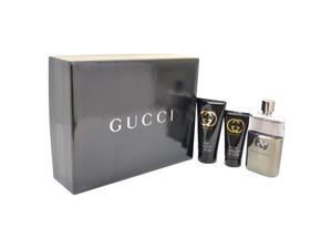 Gucci Guilty by Gucci for Men - 3 Pc Gift Set 3oz EDT Spray, 2.5oz After Shave Balm, 1.6oz All Over Shampoo Gucci Guilty by Gucci for Men - 3 Pc Gift Set 3oz EDT Spray, 2.5oz After Shave Balm, 1.6oz All Over Shampoo