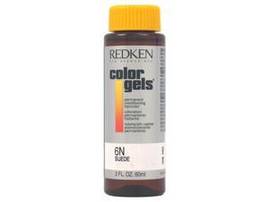 Color Gels Permanent Conditioning Haircolor 6N - Suede by Redken for Unisex - 2 oz Hair Color Color Gels Permanent Conditioning Haircolor 6N - Suede by Redken for Unisex - 2 oz Hair Color