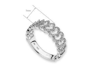 18K Rose & White Gold Heart Shape Diamond Stack Ring (0.29ct,G-H Color,VS2-SI1 Clarity) 18K Rose & White Gold Heart Shape Diamond Stack Ring (0.29ct,G-H Color,VS2-SI1 Clarity)