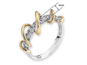 18K/750 Yellow and White Gold Cocktail Pave-Setting Diamond Ring (0.60cttw, G-H Color, VS2-SI1 Clarity, Ring Size US 6.5) 18K/750 Yellow and White Gold Cocktail Pave-Setting Diamond Ring (0.60cttw, G-H Color, VS2-SI1 Clarity, Ring Size US 6.5)