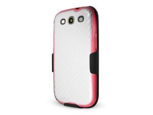Technocel SAL710HOCWPK Holster Hybrigel Combo - White/Pink Technocel SAL710HOCWPK Holster Hybrigel Combo - White/Pink