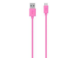 Belkin MIXIT UP Micro USB to USB ChargeSync Cable (Pink) Belkin MIXIT UP Micro USB to USB ChargeSync Cable (Pink)
