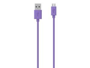 Belkin MIXIT UP Micro USB to USB ChargeSync Cable (Purple) - F2CU012bt04-PUR Belkin MIXIT UP Micro USB to USB ChargeSync Cable (Purple) - F2CU012bt04-PUR
