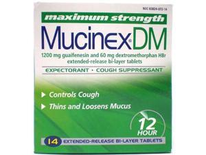 DM Max Strength Expectorant and Cough Suppressant 14 Tablets/Box DM Max Strength Expectorant and Cough Suppressant 14 Tablets/Box