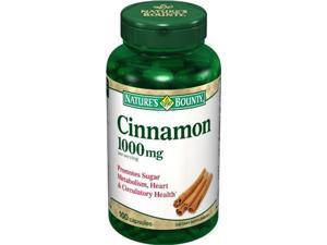 Nature's Bounty Cinnamon 1000mg, 100 Capsules (Pack of 3) Nature's Bounty Cinnamon 1000mg, 100 Capsules (Pack of 3)