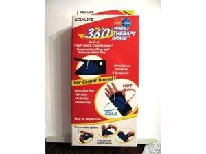 Acu Life 360 Hot & Cold Therapy Wrist Brace, Adjustable, 1 ea Acu Life 360 Hot & Cold Therapy Wrist Brace, Adjustable, 1 ea
