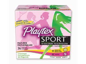 Playtex Sport Tampon Multipack, Unscented, 36 Count Playtex Sport Tampon Multipack, Unscented, 36 Count