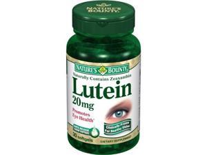 Nature's Bounty Lutein 20mg, 30 Softgels (Pack of 2) Nature's Bounty Lutein 20mg, 30 Softgels (Pack of 2)