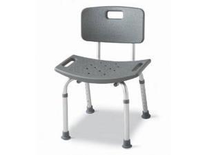 BATH BENCH W/BACK ASSEMBLED Size: ADJ BATH BENCH W/BACK ASSEMBLED Size: ADJ
