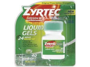 Zyrtec Liquid Gels, 40 Count Zyrtec Liquid Gels, 40 Count