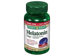 Melatonin 1 Mg Nighttime Sleep Aid Tablets, By Natures Bounty - 90 Ea Melatonin 1 Mg Nighttime Sleep Aid Tablets, By Natures Bounty - 90 Ea