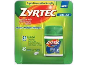 Zyrtec Allergy Relief (10 Mg), 45 Tablets Zyrtec Allergy Relief (10 Mg), 45 Tablets