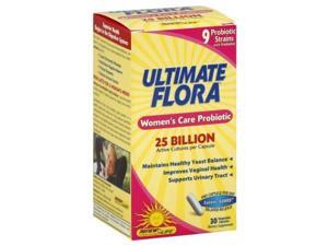 Ultimate Flora Womens Care Probiotic Supplement Vegetable Capsules - 30 Ct Ultimate Flora Womens Care Probiotic Supplement Vegetable Capsules - 30 Ct