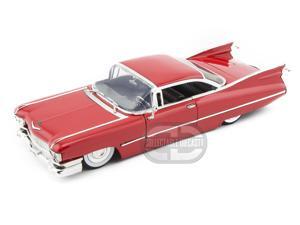 Jada Toys 1959 Cadillac Coupe De Ville 1/24 Red w/ Babymoons Jada Toys 1959 Cadillac Coupe De Ville 1/24 Red w/ Babymoons